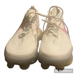 White air, maxes, pink and blue Nike stripe size 11 1/2 brand new